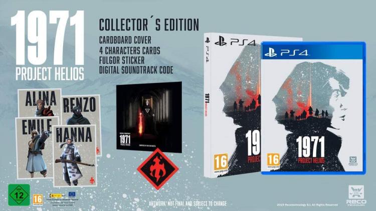 1971 PROJECT HELIOS COLLECTOR'S EDITION PS4 VIDEOGIOCO PLAY STATION 4 ITALIANO