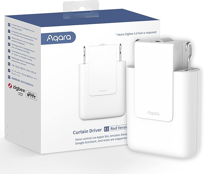 Aqara azionatore Smart E1 per tende versione a binario