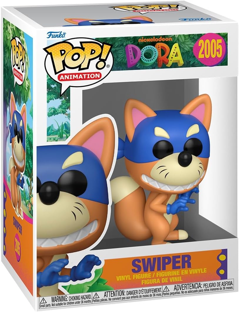 Funko Pop! Animation – Dora the Explorer (2005) Swiper Vinylfigur 9 cm