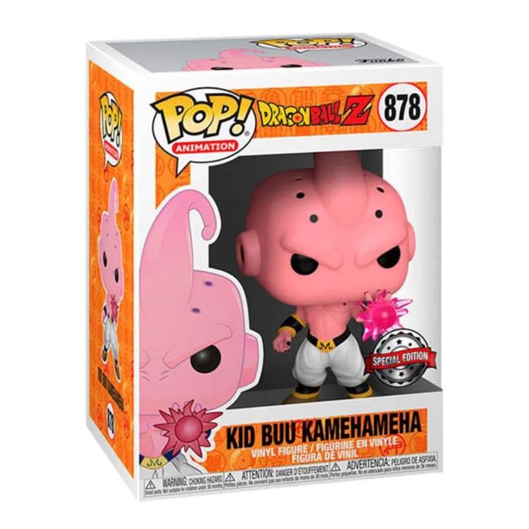 Funko Pop! Animation Dragon Ball Z – (878) Kid Buu Kamehameha Vinyl-Figur 9 cm
