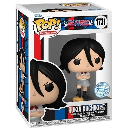 Funko Pop ! Animation - Bleach (1731) Rukia Kuchiki With Kon Special Edt. Figure