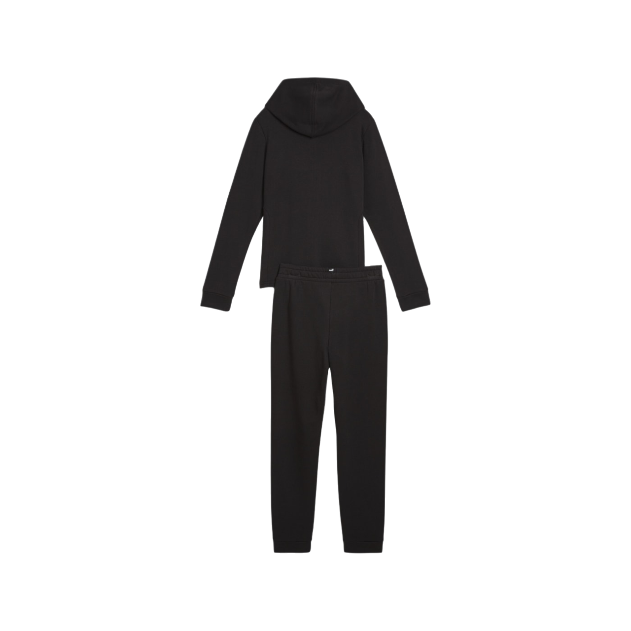 Puma tuta da bambina con cappuccio e cerniera intera 673586-01 nero