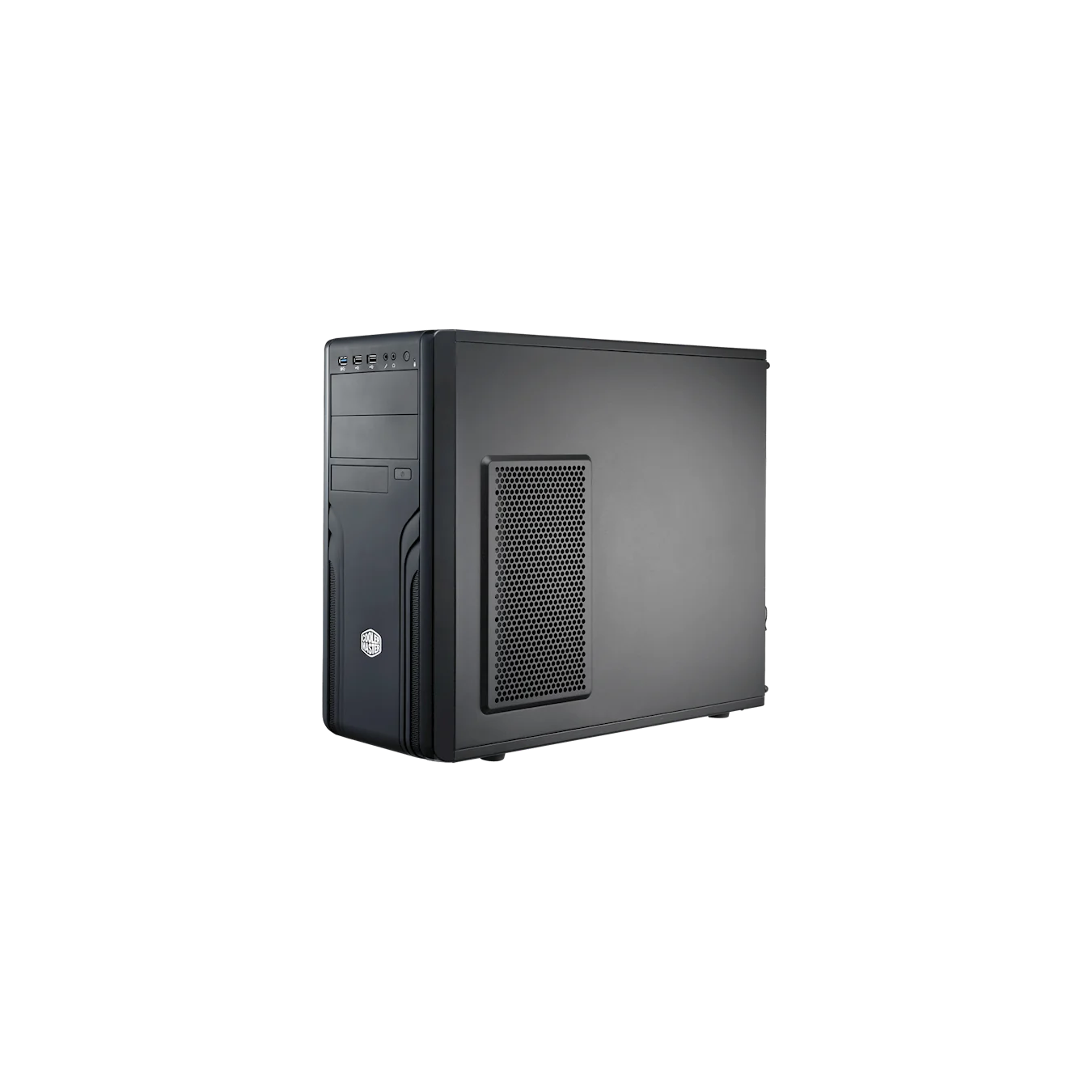 Cooler Master Force 500 Gehäuse ATX Schwarz USB 3.0 Anschluss Mid Tower Gaming PC Neu