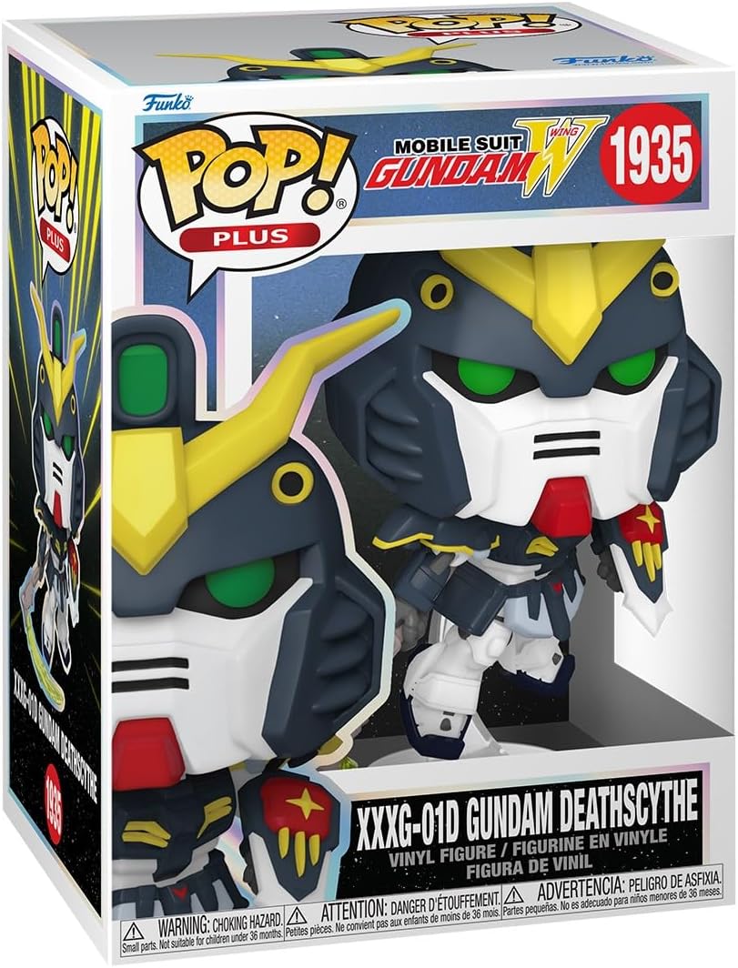 Funko Pop! Plus – Mobile Suit Gundam Wing (1935) XXXG-01D Deathscythe Vinylfigur 9cm