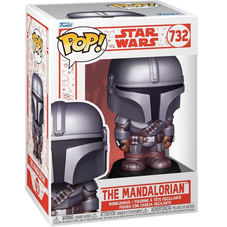 Funko Pop! Star Wars (732) The Mandalorian Vinyl Figur 9cm Statue
