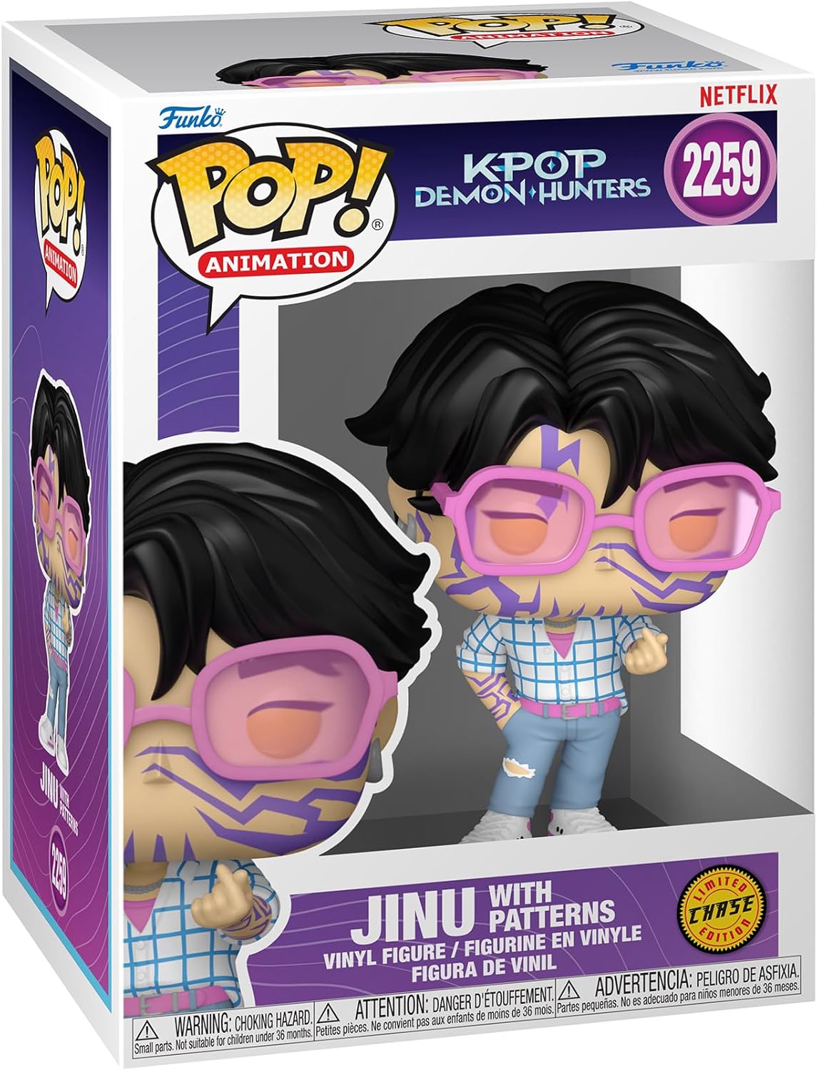 Funko Pop Animation - KPop Demon Hunters (2259) Jinu Chase - Figur