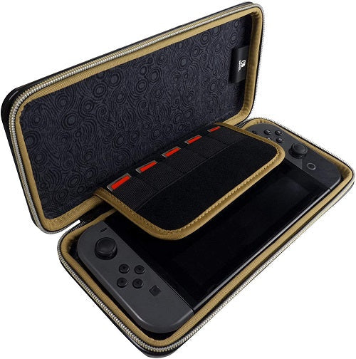 CUSTODIA PROTETTIVA IN METALLO HORI ZELDA UFFICIALE NINTENDO SWITCH NUOVO NERO