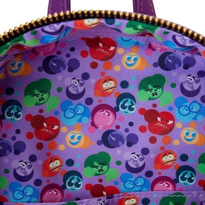 Funko Loungefly Zaino Pixar Inside Out 2 Core Memories Spinning Wheel Minibackpack