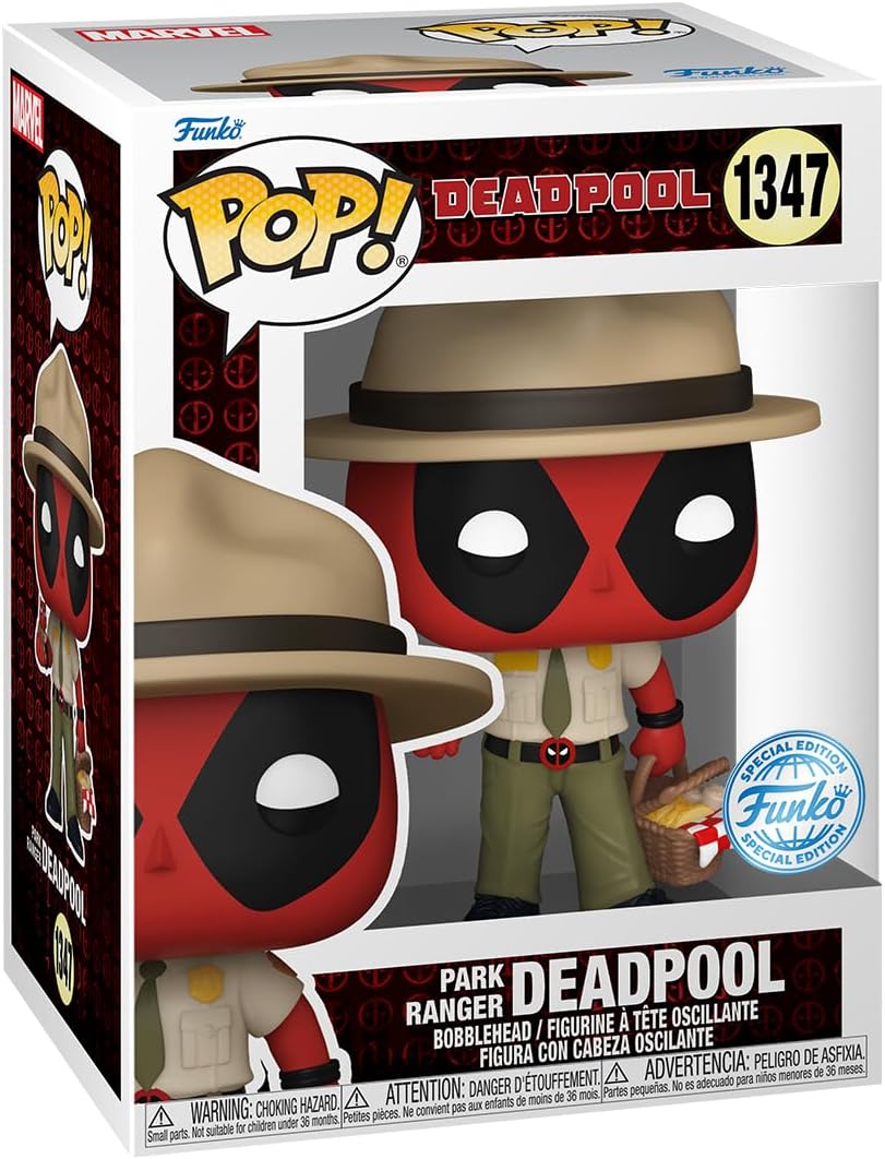 Funko Pop! Marvel – Deadpool (1347) Deadpool Park Ranger Vinyl 9cm