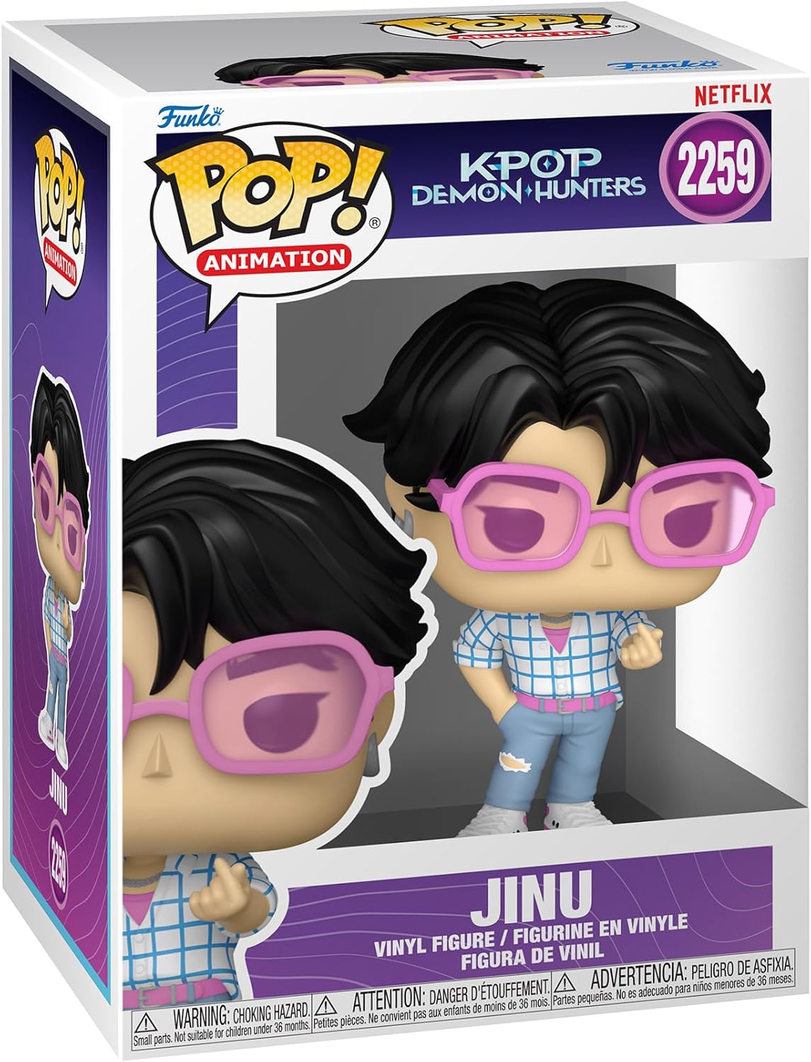 Funko Pop Animation - KPop Demon Hunters (2259) Jinu Saja Boys Gihure 9cm