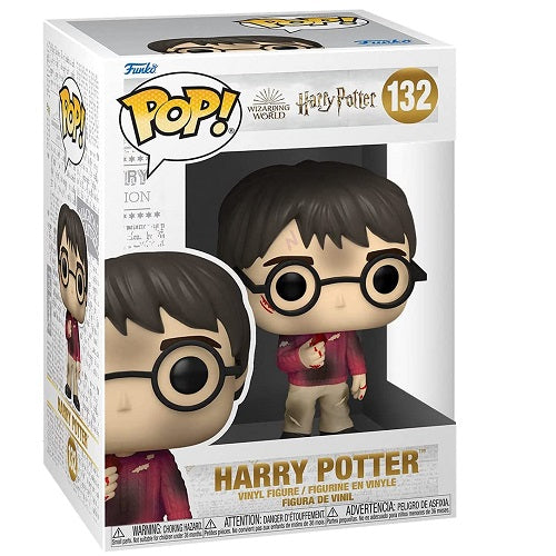 Funko Pop! Harry Potter – (132) Harry Potter mit dem Stein Vinyl Figur Hogwarts