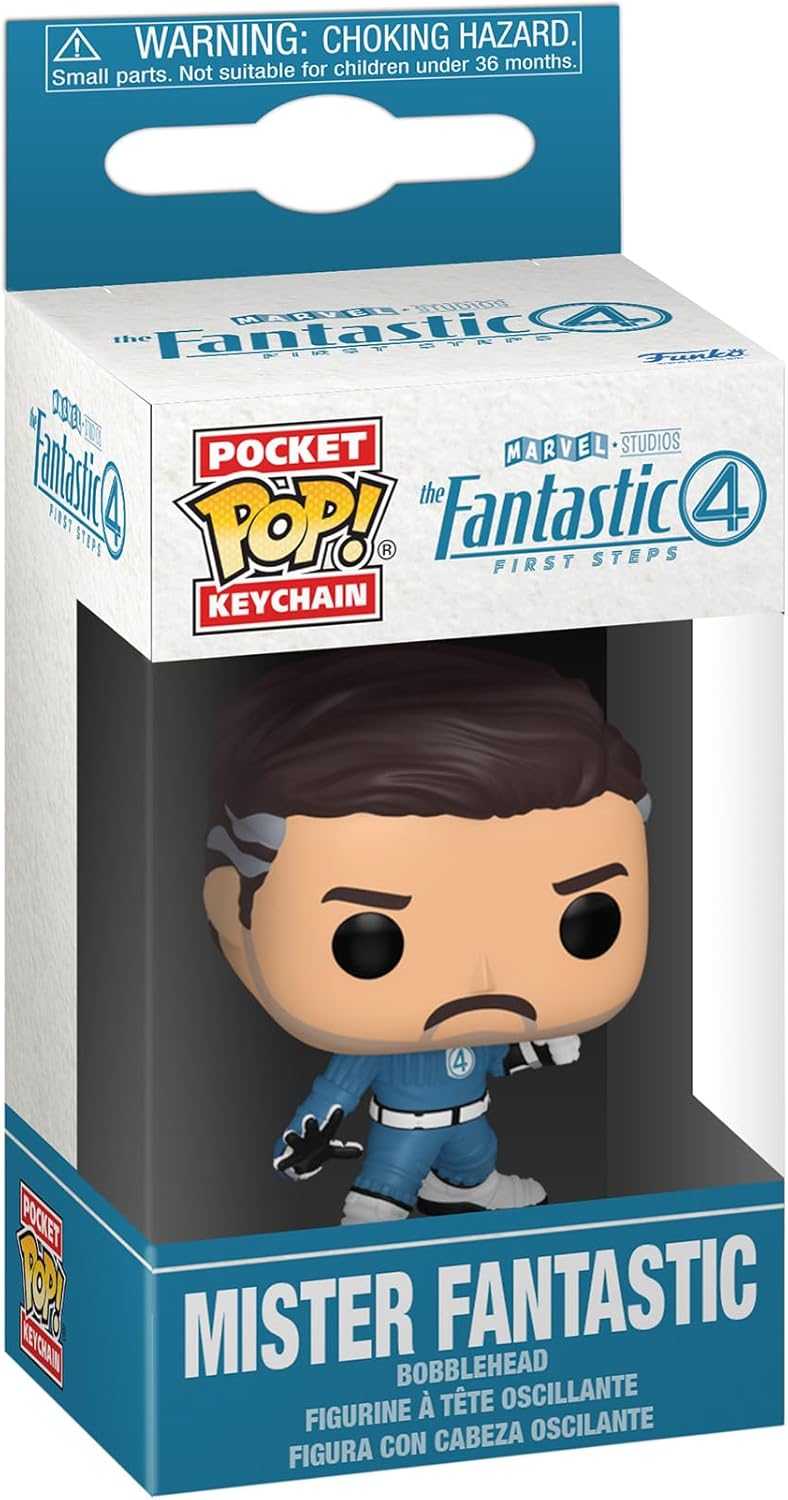 Funko Pop Pocket Schlüsselanhänger Fantastic 4 (Mister Fantastic) Schlüsselanhänger