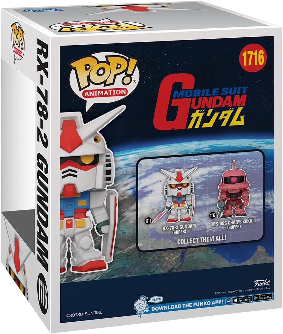 Funko Pop! Animation - Mobile Suit Gundam (1716) Rx-78-2 Gundam Figur 15cm