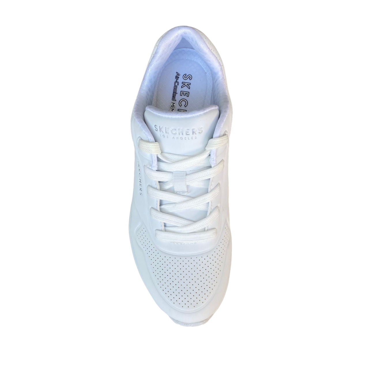 Skechers Sneakers Donna Uno Stand On Air 73690/W Bianco