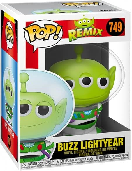 Funko Pop! Pixar Disney Remix (749) Alien als Buzz Lightyear Figur 9cm Statue
