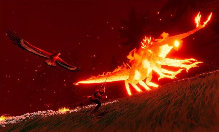 The Pathless PS5 Italienisches Spiel Neu Videospiel EU Playstation 5 Versiegelt