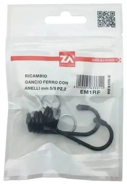 Ganci ric.fer.x elast.bl.2pz d.6/8