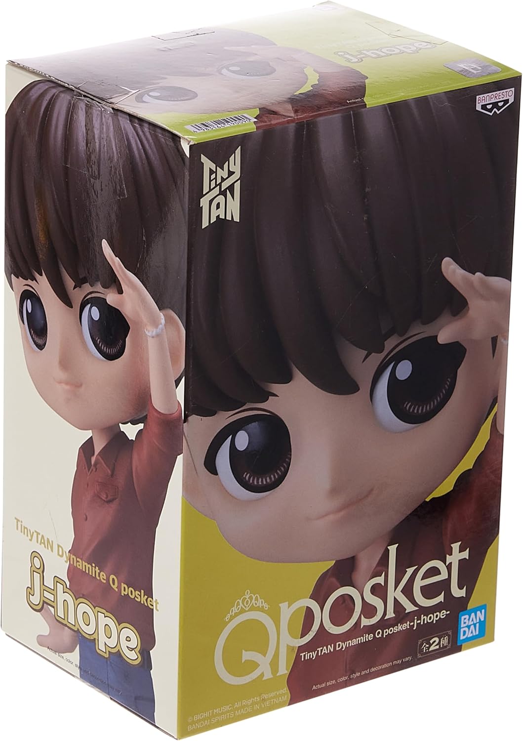 Banpresto TINYTAN Dynamite - J-Hope - Q Posket 14cm KPOP New Statue