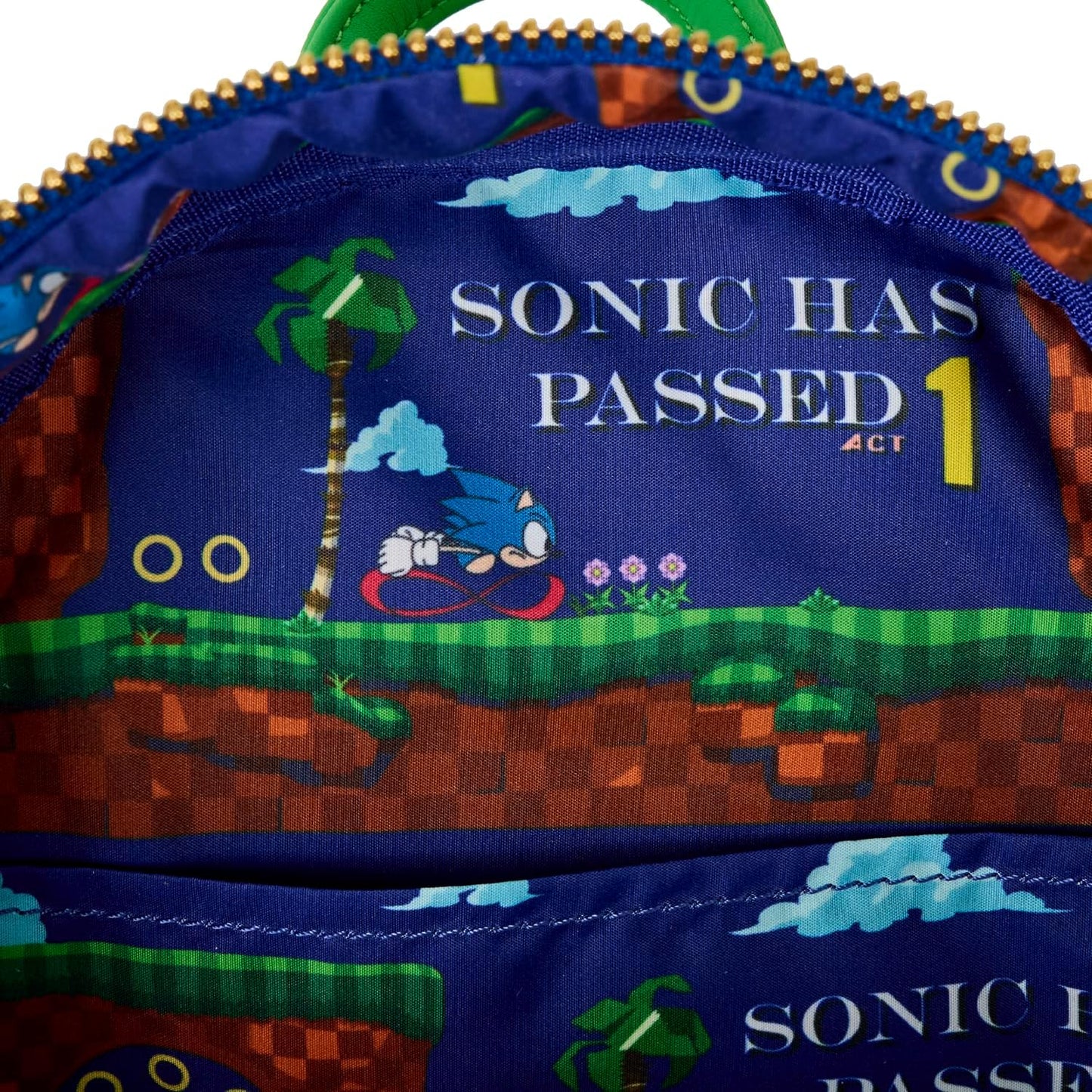 Funko Loungefly - Sonic The Hedgehog - Sonic Mini-Rucksack