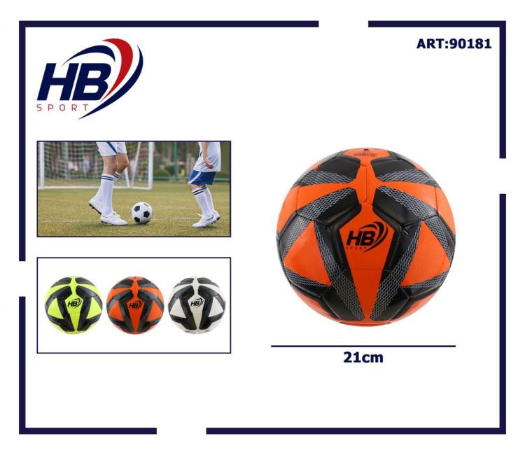Fußball Trainingsball Größe 5, Ø 21 cm - 90181