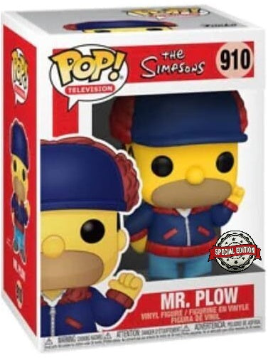 Funko Pop! Television – Die Simpsons (910) Mr. Plow Sonderedition Figur 9cm