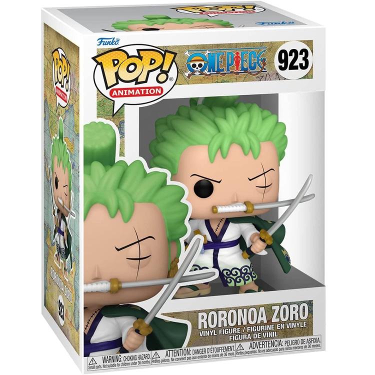 Funko Pop ! Animation - One Piece (923) Roronoa Zoro Figure Vinyl 9Cm Anime