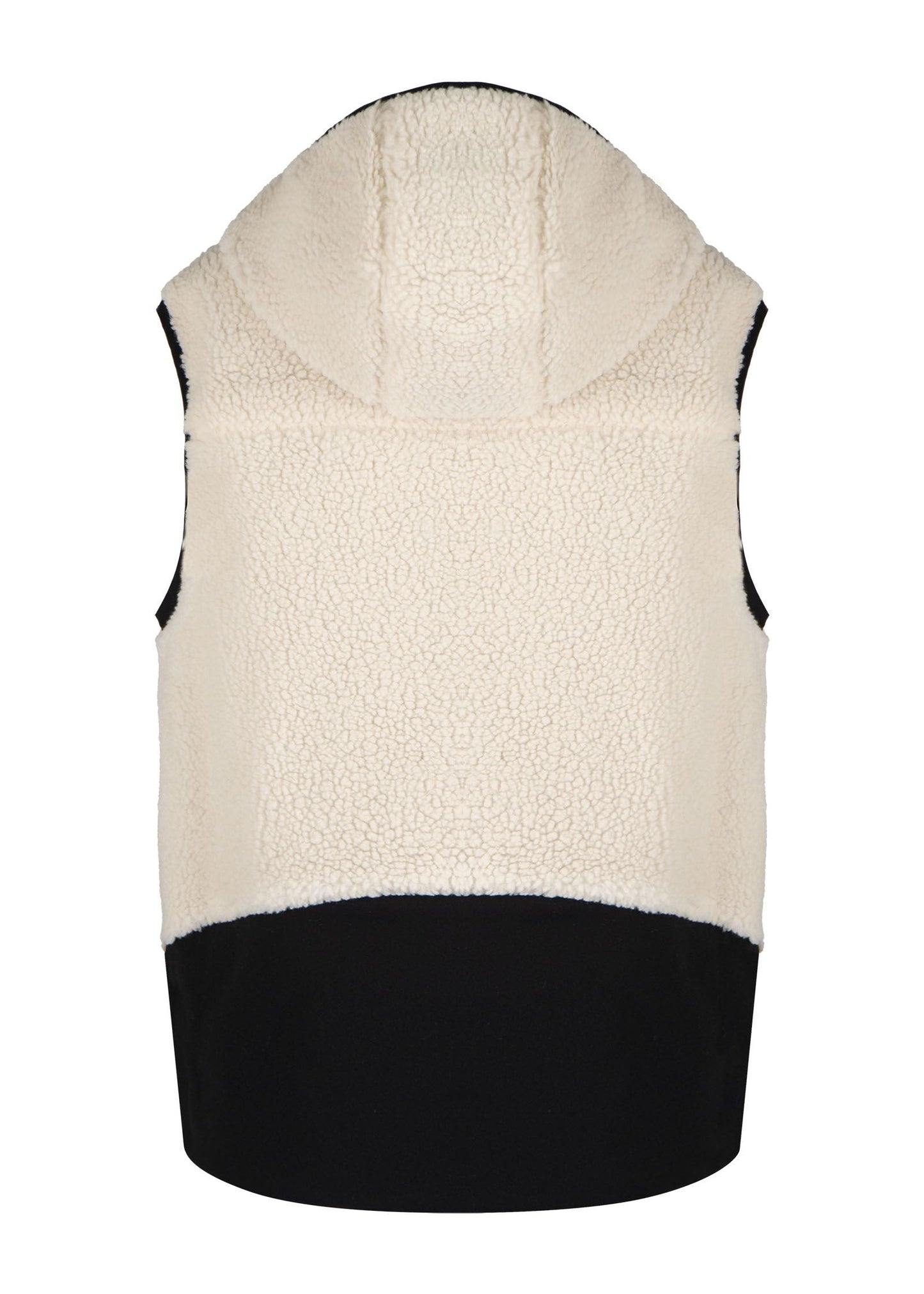Gilet Sherpa Donna Cream