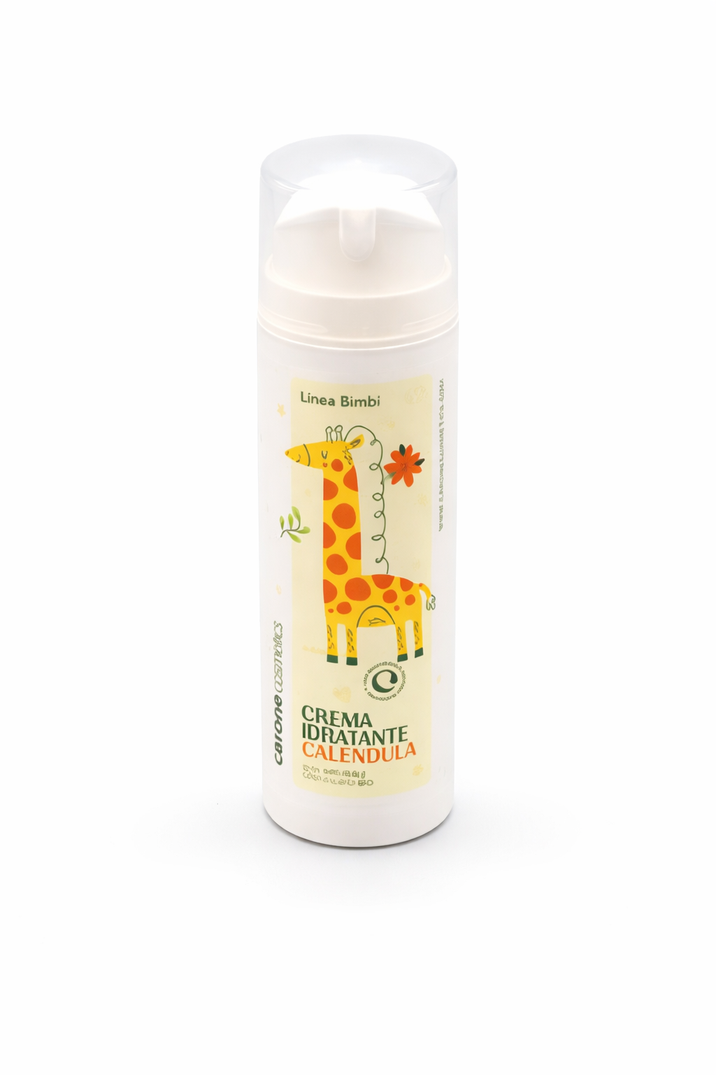 Crema Viso Corpo Idratante Bio Alla Calendula – Linea Bimbi – Nutriente Per Pelli Sensibili 150 ml
