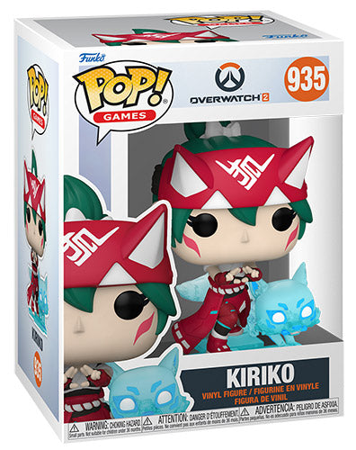 Funko Pop! Games - Overwatch 2 - (935) Kiriko Vinyl Figur Videospiel 9cm