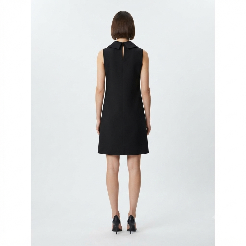 Censured abito da donna in cotone AWC855TMIL6 90 nero
