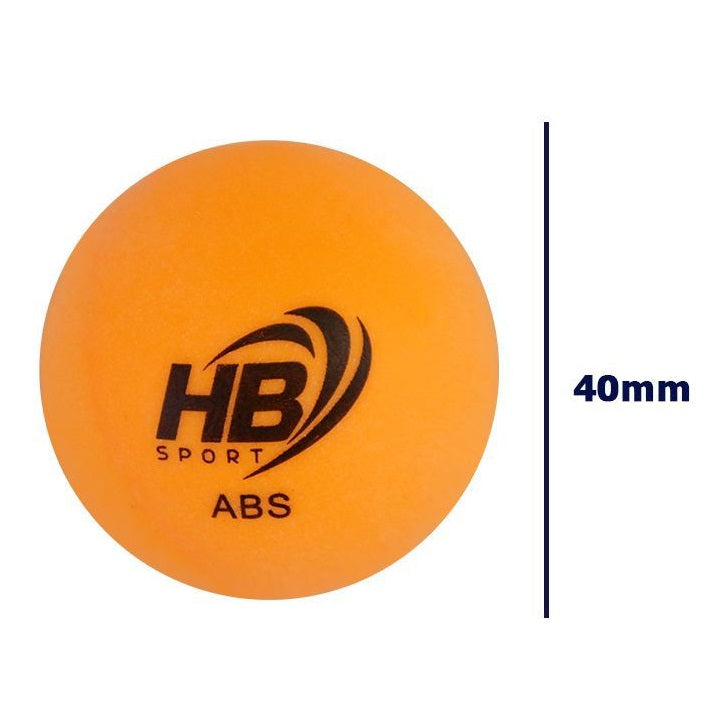 Hb 3er-Pack Tischtennisbälle ABS Tischtennisbälle Sporttraining Orange