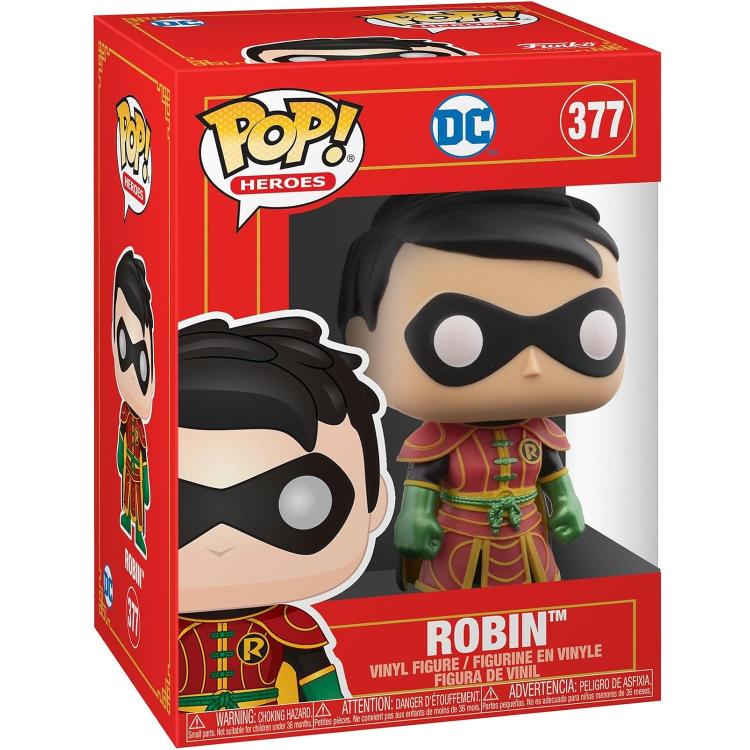 Funko Pop! DC: Imperial Palace (377) Robin – Batman Vinylfigur Serie 10 cm