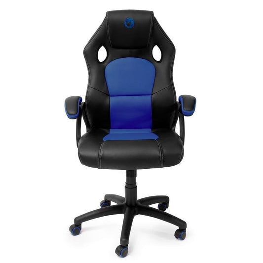 Nacon Sedia Gaming Pcch-310 Blu/Nera Poltrona Ufficio Regolabile Ps4 Ps5 Xbox Pc