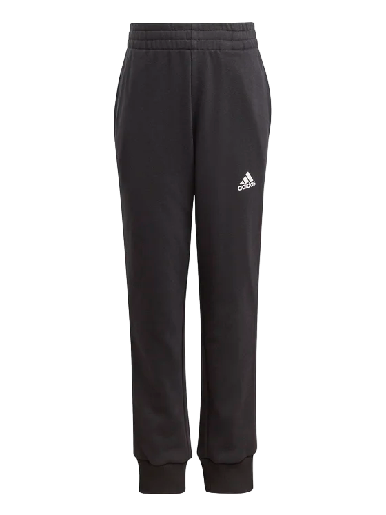Adidas Tuta Sportiva da bambino con felpa girocollo Essentials Logo IJ6378 rosso-nero