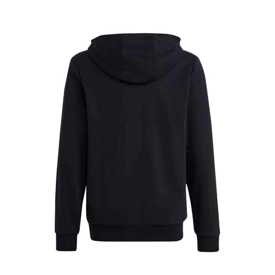 Adidas felpa con cappuccio per ragazzi Logo HR6380 nero