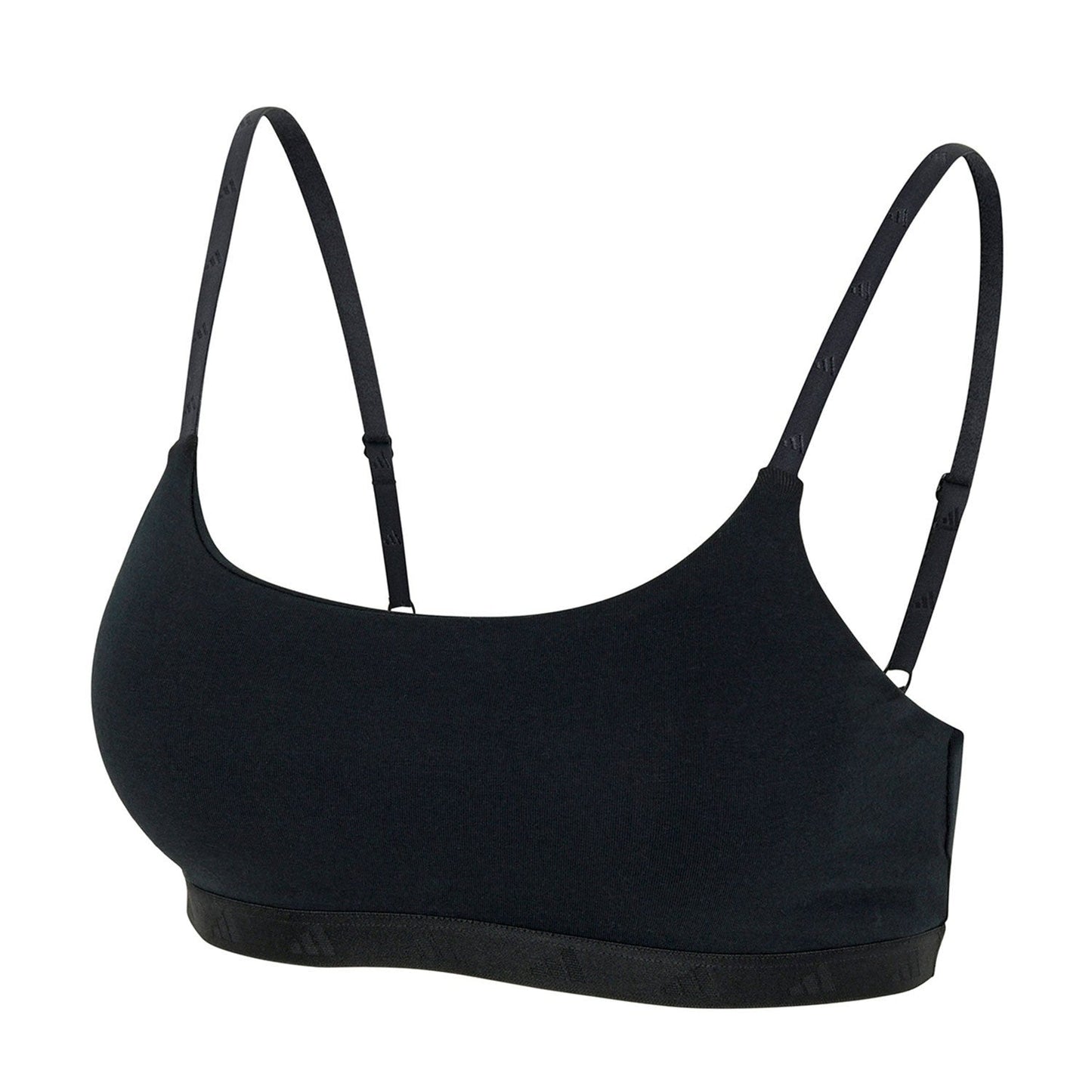Adidas Intimo Donna Sport Active Essentials Scoop Bralette Nero - JL3473