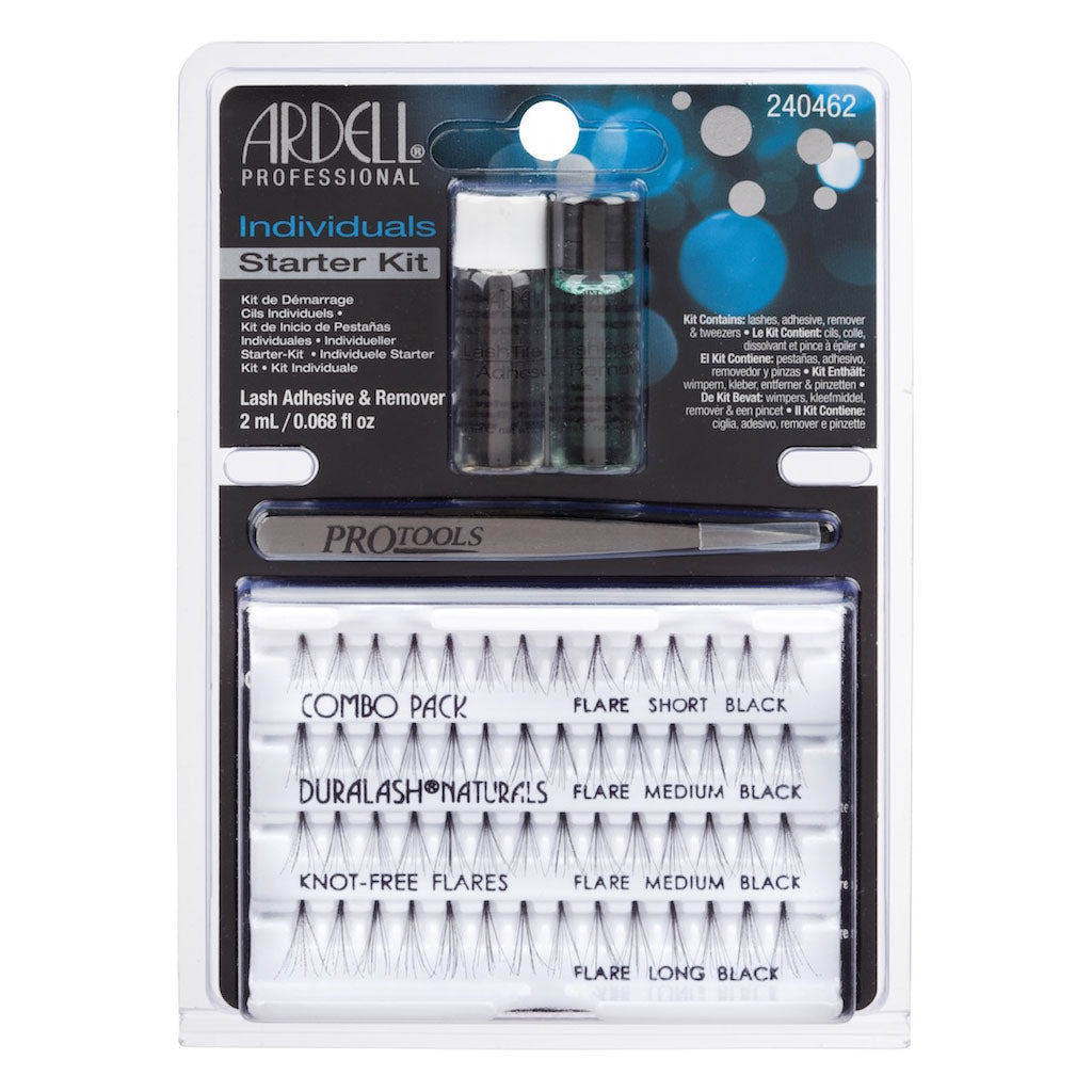 Ardell Wimpern Starter Kit Individuals Combo Schwarz