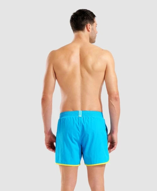 Arena Big Logo Borders Short Uomo Turchese 009103831