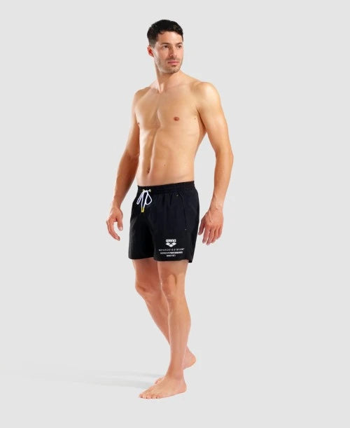 Arena Graphic Beach Short Uomo Nero 010891500