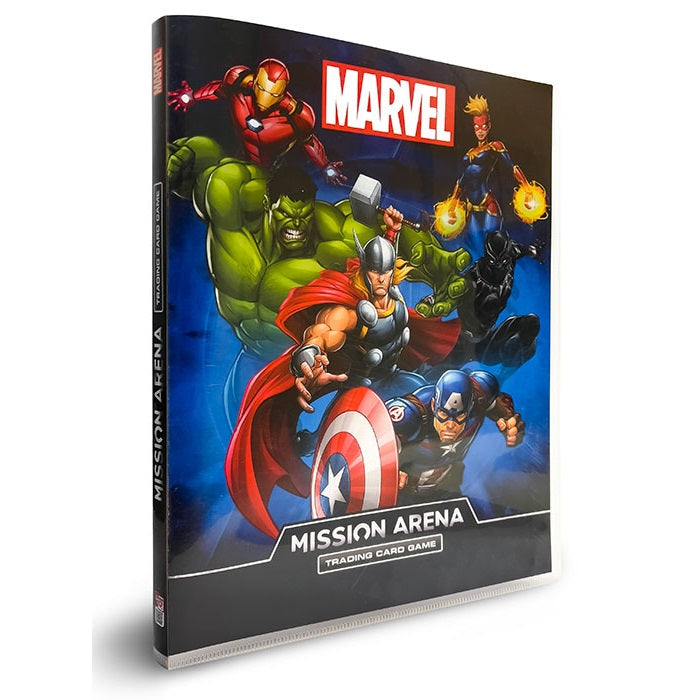 Marvel Mission Arena Trading Kartenspiel + Sammelalbum (Avengers)