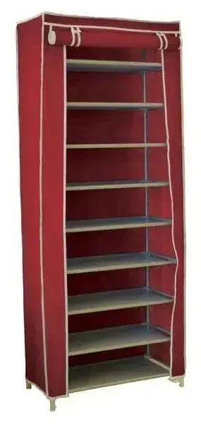 Schuhschrank aus Vliesstoff Bordeaux: die robuste Lösung zur Schuhaufbewahrung