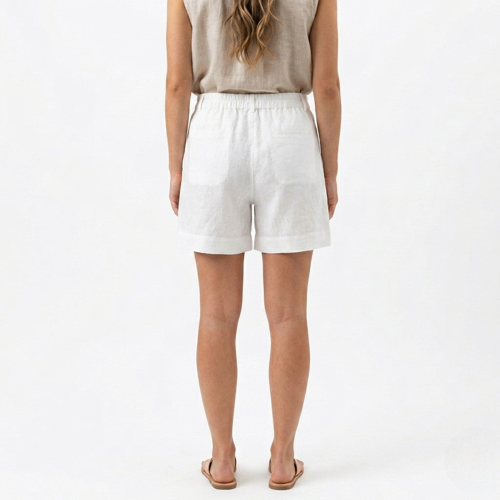 Astrolabio Pantaloncino Donna Bianco - CA63 T68E 2F