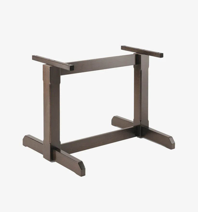 Base Tavolo B522 in Faggio - 80x68/104x68 cm per Piano 160-180x90 cm