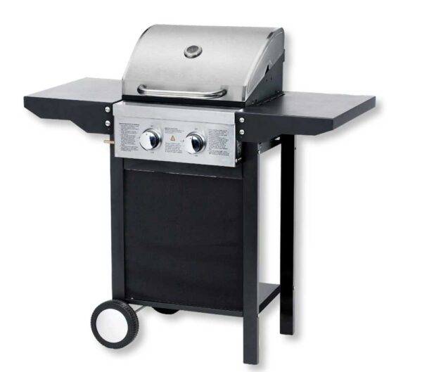 Gasgrill Vesuvio 2 Brenner - Gusseisenroste und Thermometer