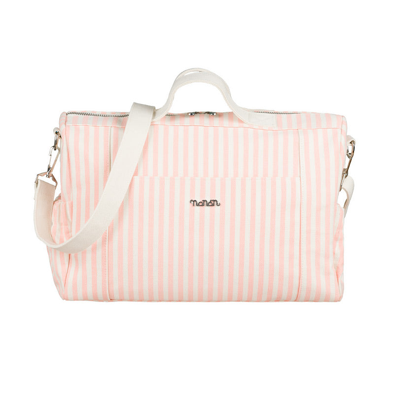 Borsa passeggio canvas rosa