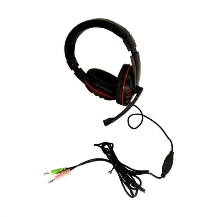 GAMING-HEADSET MIKROFON KOPFHÖRER PC COMPUTER CHAT WINDOWS - bs401