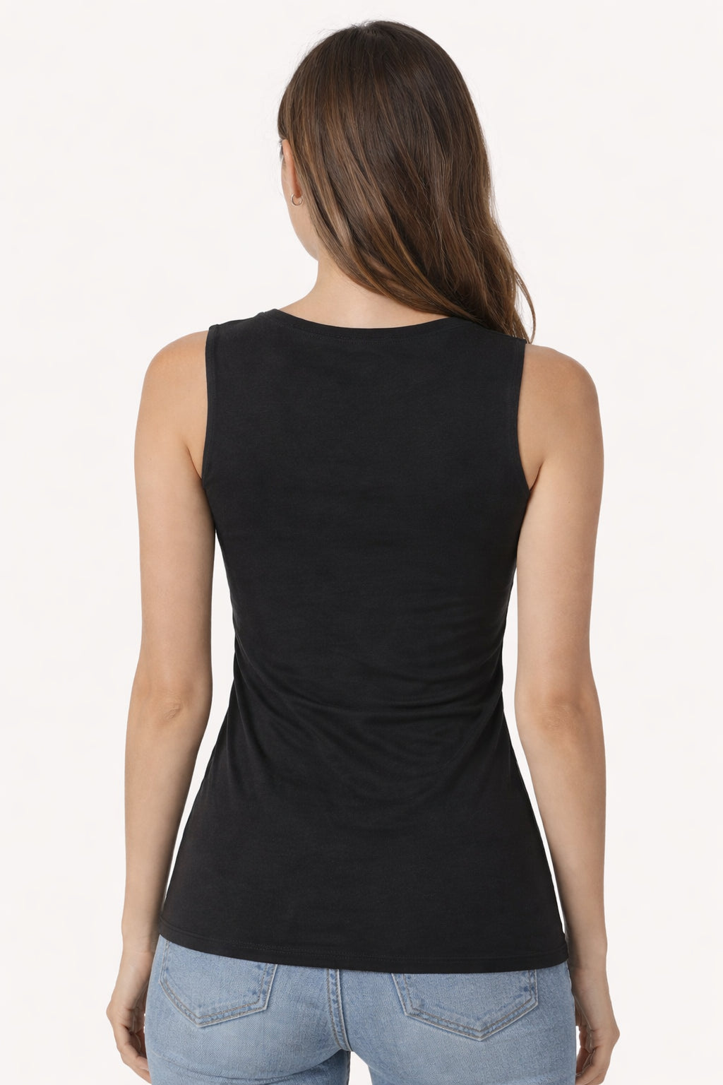 Dimensione Danza Top Donna 40D117J36 2000 - Top Nero Cotone Danza e Fitness