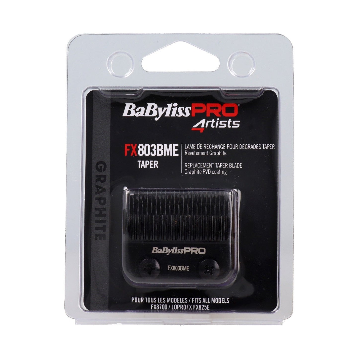 Babyliss Pro Artists Testina Di Ricambio Graphite Taper Per Clipper Cordless