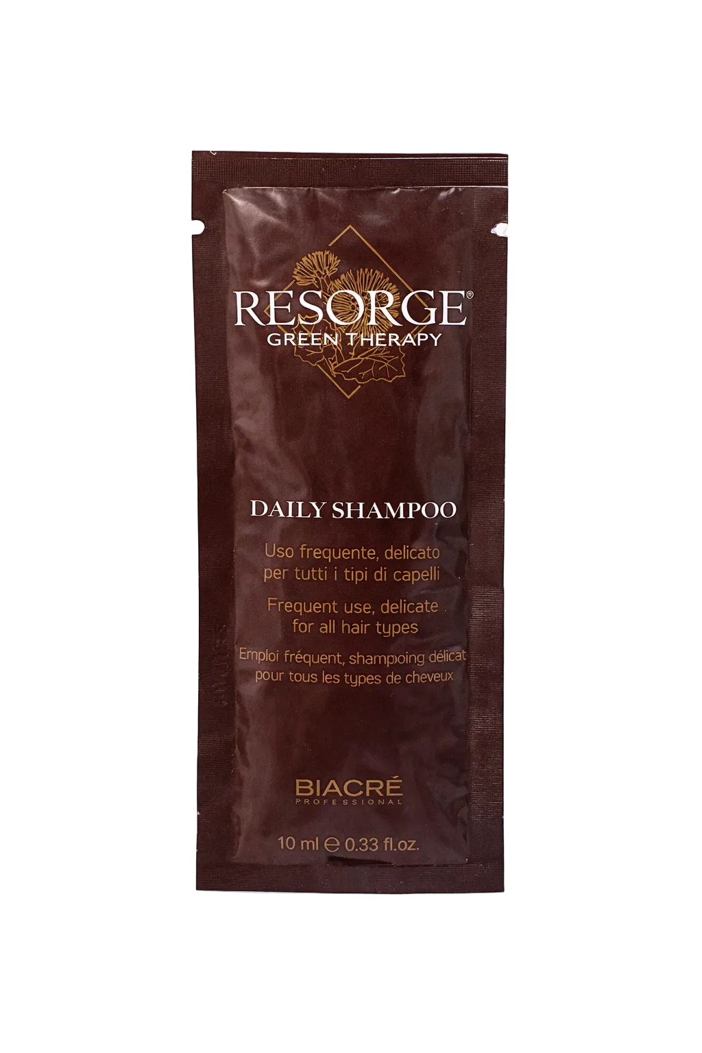 Biacré Resorge Green Therapy Daily Shampoo Häufige Anwendung Schonend Für Alle Haartypen Einzeldosis 10 ml