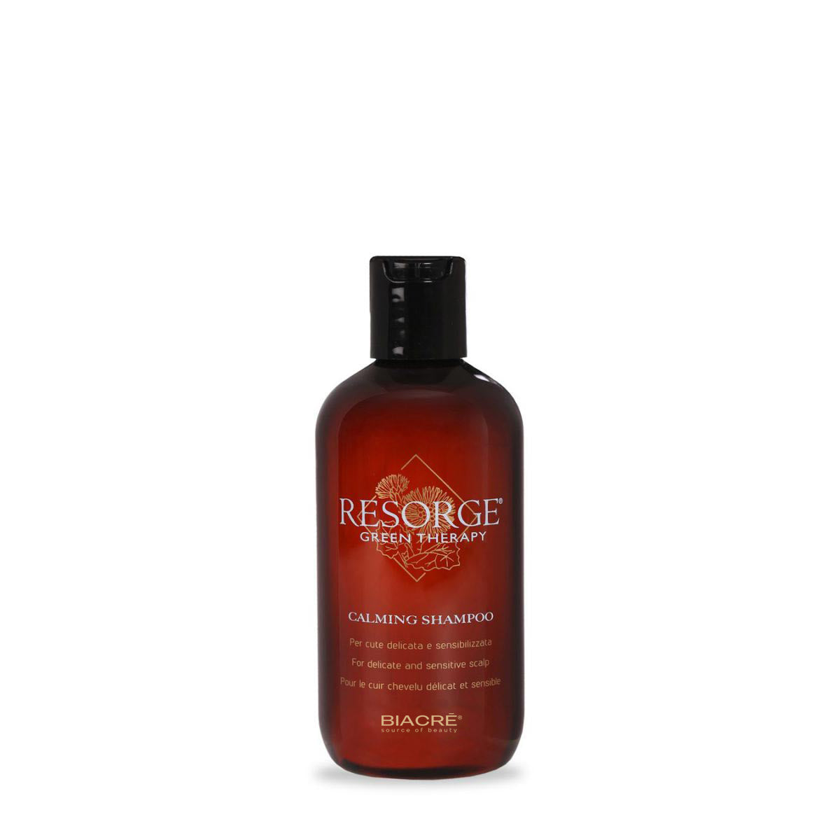 Biacré Resorge Green Therapy Energy Shampoo Calming Shampoo Per Cute Delicata E Sensibile 250 ml